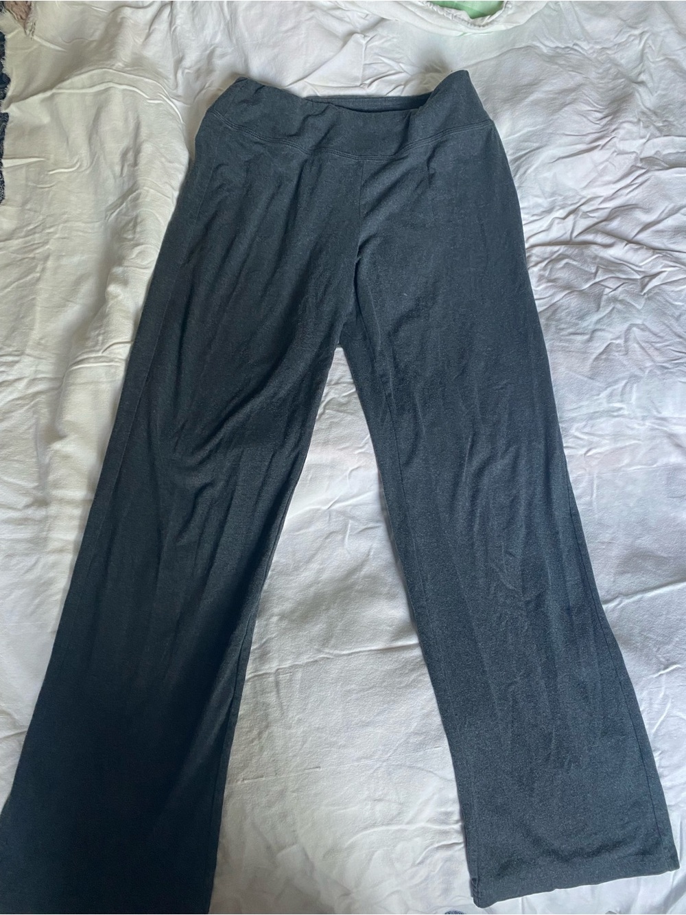Women's Black Wide-Leg Knit Pants